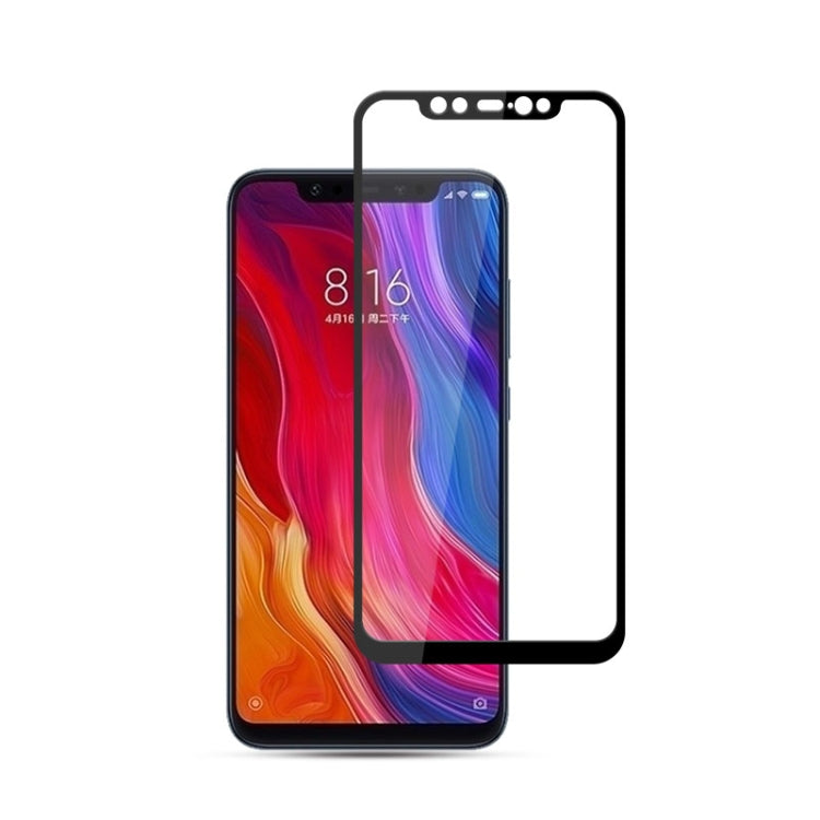 mocolo 0.33mm 9H 3D Full Glue Curved Full Screen Tempered Glass Film for Xiaomi Mi 8