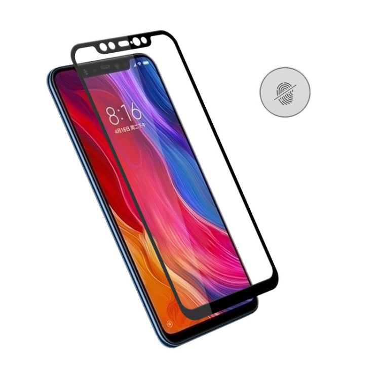 mocolo 0.33mm 9H 3D Full Glue Curved Full Screen Tempered Glass Film for Xiaomi Mi 8