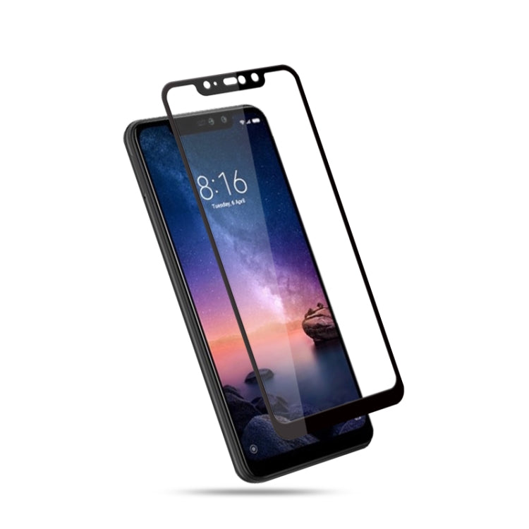 mocolo 0.33mm 9H 3D Full Glue Curved Full Screen Tempered Glass Film for Xiaomi Redmi Note 6 Pro