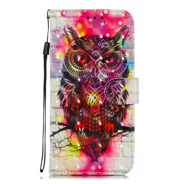 3D Pattern Colored Drawing Horizontal Flip Leather Case for Nokia 9 PureView  , with Holder & Card Slots & Wallet & Lanyard