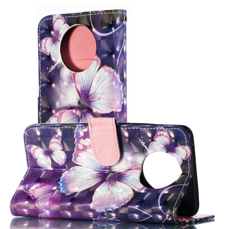 3D Pattern Colored Drawing Horizontal Flip Leather Case for Nokia 9 PureView  , with Holder & Card Slots & Wallet & Lanyard