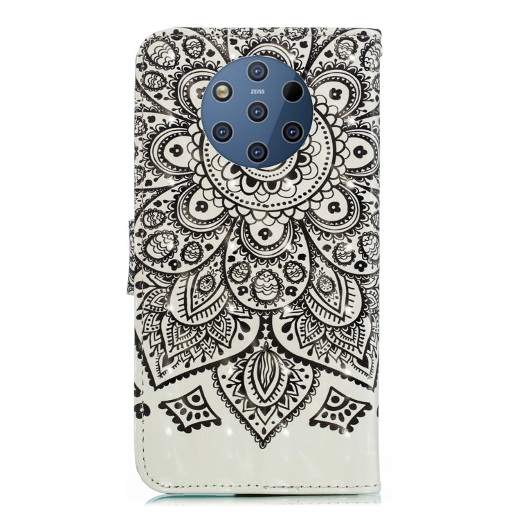 3D Pattern Colored Drawing Horizontal Flip Leather Case for Nokia 9 PureView  , with Holder & Card Slots & Wallet & Lanyard