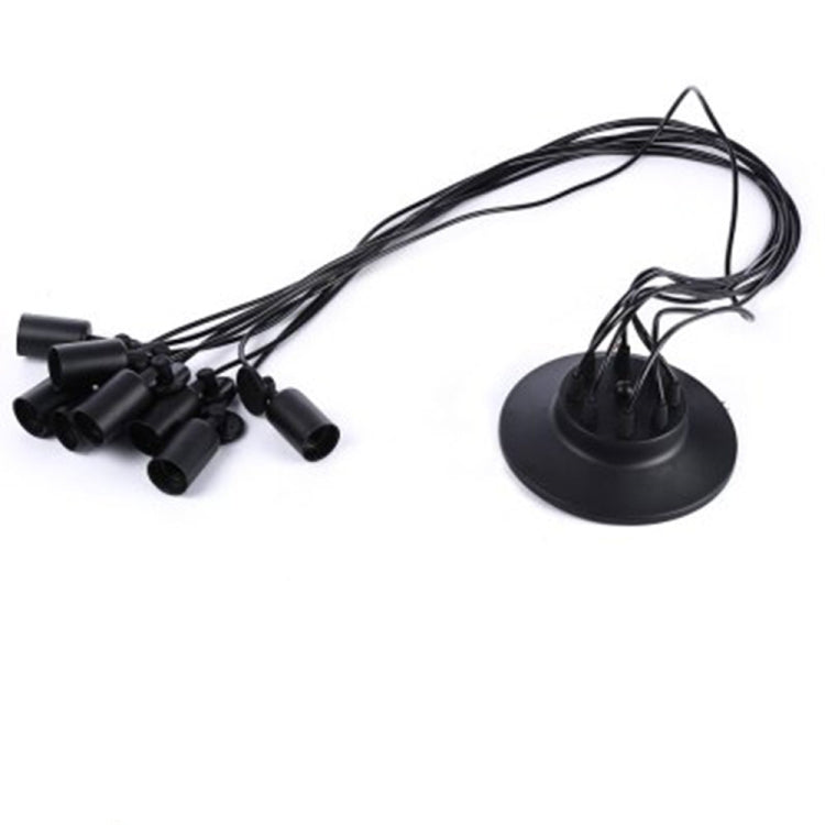 YouOKLight AC85~265V E26/E27 Retro Style 8-Head Spider Pendant Hanging Lamp for Bar Living Room Home Lightingï¼ˆNo Bulbï¼‰