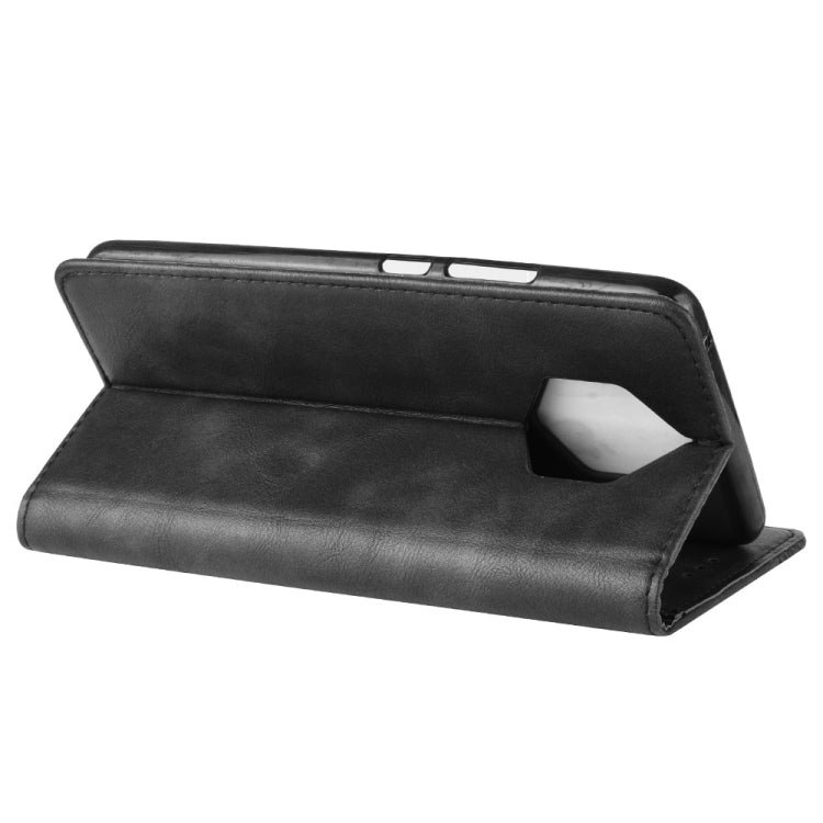 Magnetic Buckle Retro Crazy Horse Texture Horizontal Flip Leather Case for Nokia 9 PureView, with Holder & Card Slots & Photo Frame