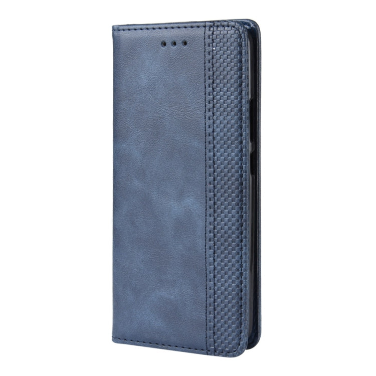 Magnetic Buckle Retro Crazy Horse Texture Horizontal Flip Leather Case for Nokia 9 PureView, with Holder & Card Slots & Photo Frame