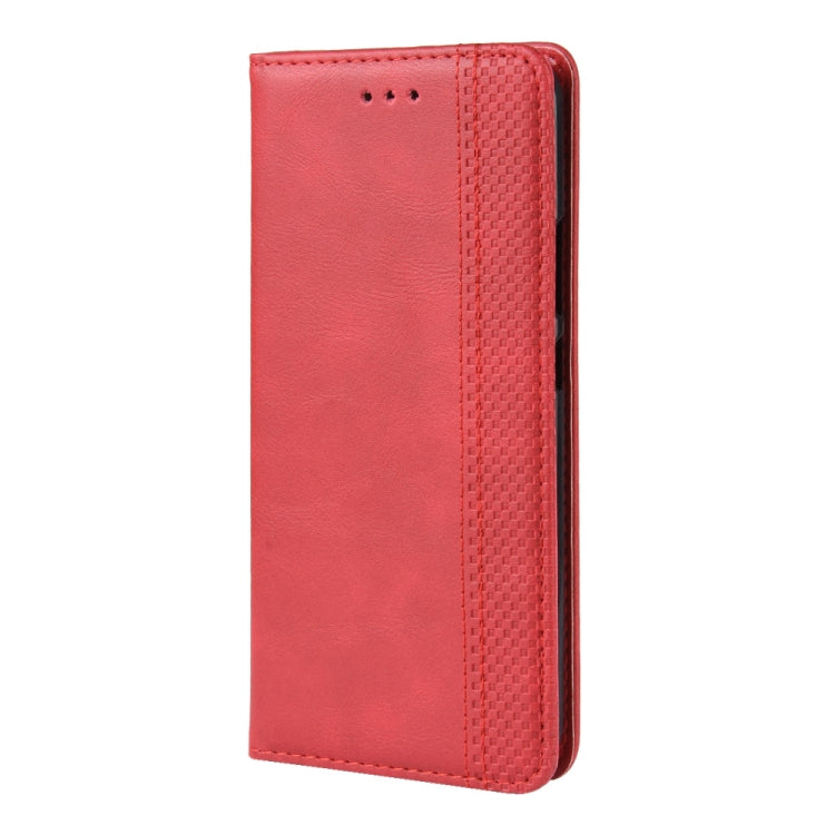 Magnetic Buckle Retro Crazy Horse Texture Horizontal Flip Leather Case for Nokia 9 PureView, with Holder & Card Slots & Photo Frame