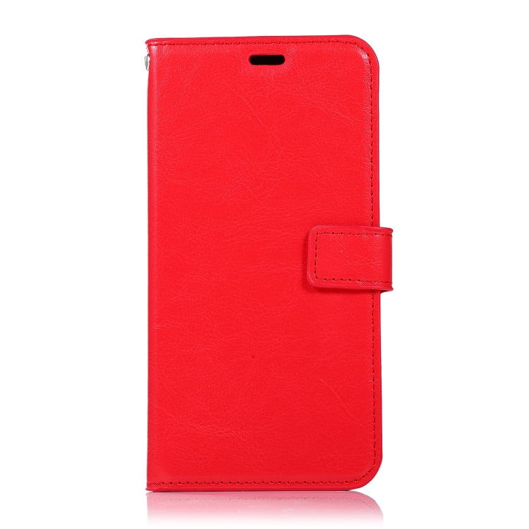 Crazy Horse Texture Horizontal Flip Leather Case with Holder & Card Slots & Wallet & Photo Frame for Huawei Y7 2019