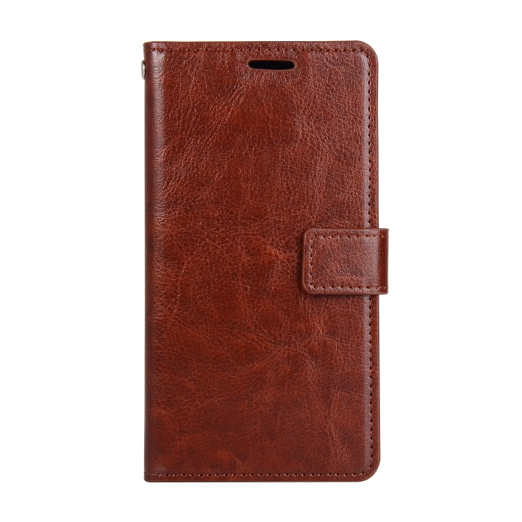 Crazy Horse Texture Horizontal Flip Leather Case with Holder & Card Slots & Wallet & Photo Frame for Huawei P20 Lite