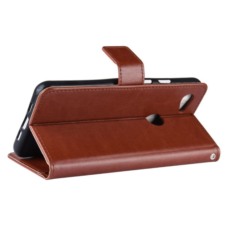 Retro Crazy Horse Texture Horizontal Flip Leather Case for Google Pixel 3a XL  , with Holder & Card Slots & Photo Frame