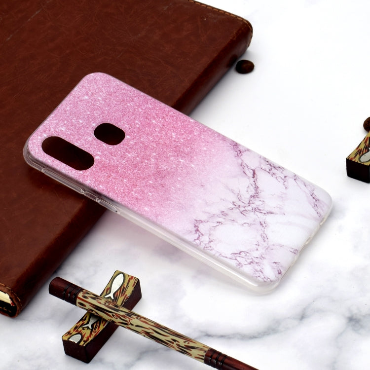 Fashion Pattern TPU Shockproof Protective Case for Galaxy A40