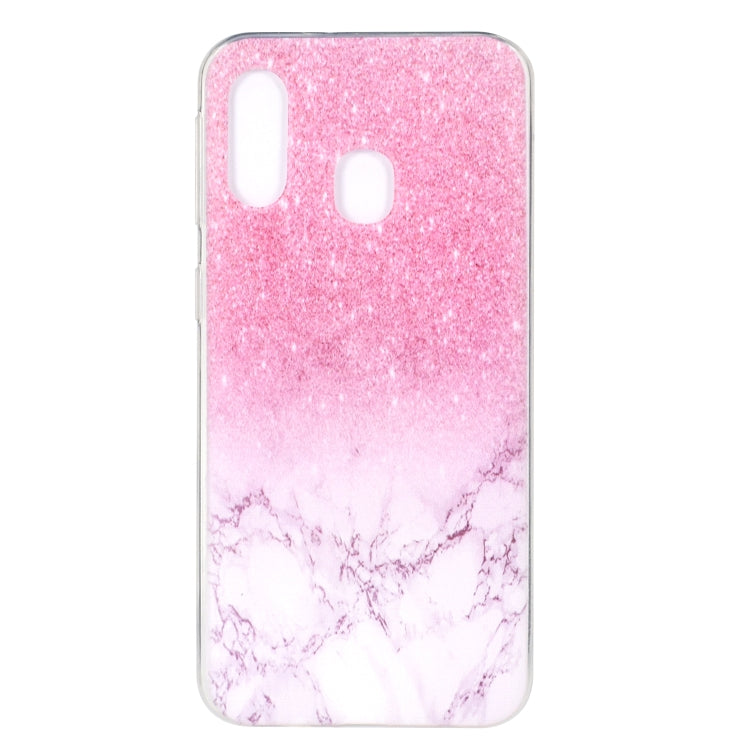 Fashion Pattern TPU Shockproof Protective Case for Galaxy A40