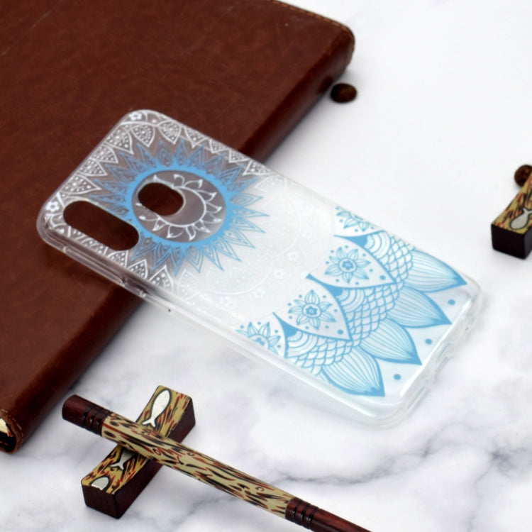Fashion Pattern TPU Shockproof Protective Case for Galaxy A40