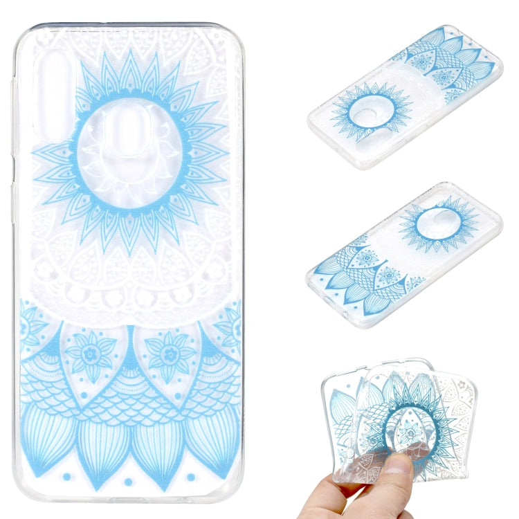 Fashion Pattern TPU Shockproof Protective Case for Galaxy A40