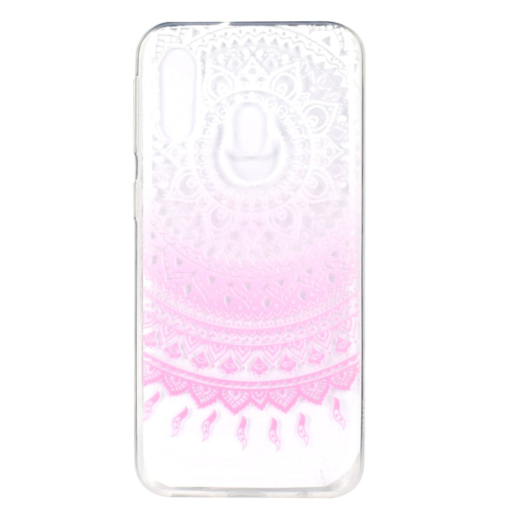 Fashion Pattern TPU Shockproof Protective Case for Galaxy A40
