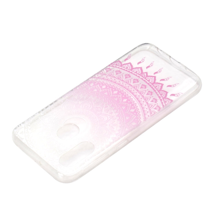 Fashion Pattern TPU Shockproof Protective Case for Galaxy A40