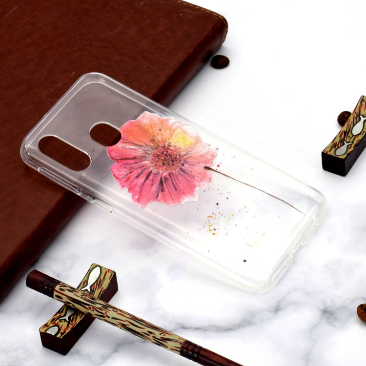 Fashion Pattern TPU Shockproof Protective Case for Galaxy A40