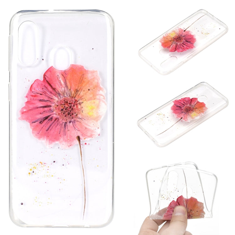 Fashion Pattern TPU Shockproof Protective Case for Galaxy A40