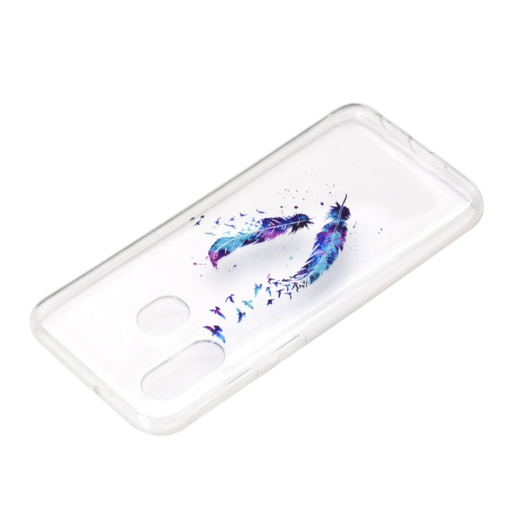 Fashion Pattern TPU Shockproof Protective Case for Galaxy A40