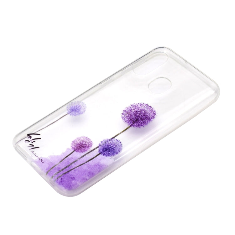 Fashion Pattern TPU Shockproof Protective Case for Galaxy A40