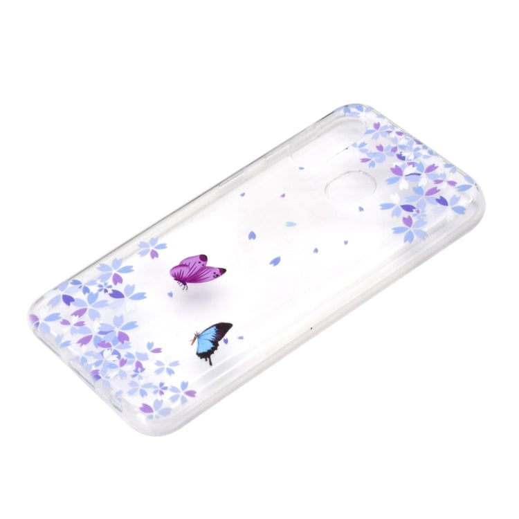 Fashion Pattern TPU Shockproof Protective Case for Galaxy A40