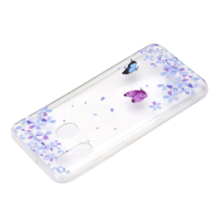 Fashion Pattern TPU Shockproof Protective Case for Galaxy A40