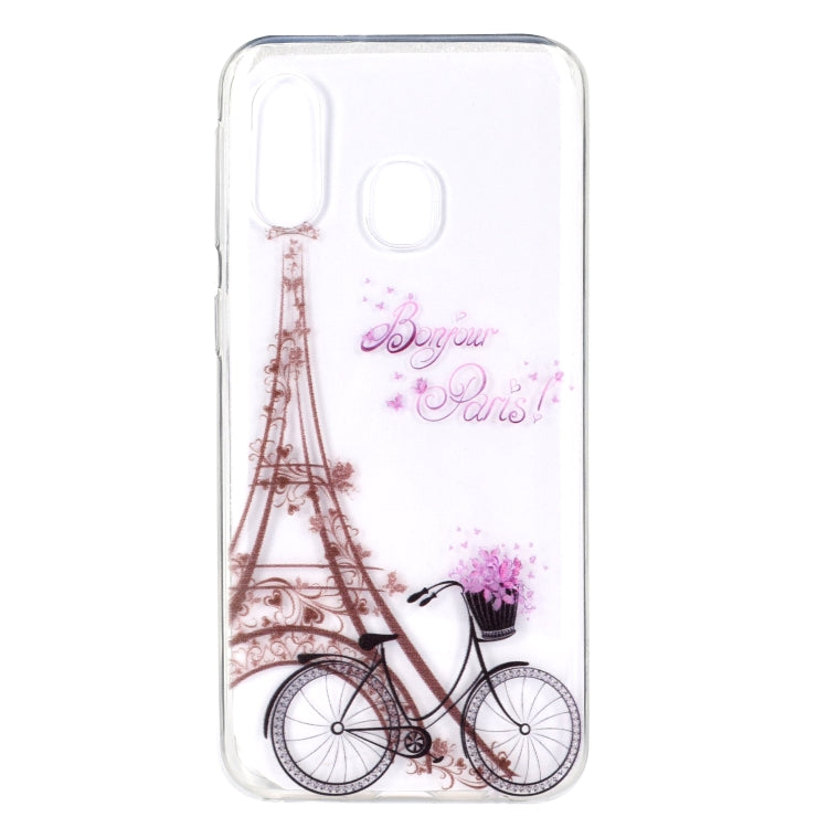Fashion Pattern TPU Shockproof Protective Case for Galaxy A40
