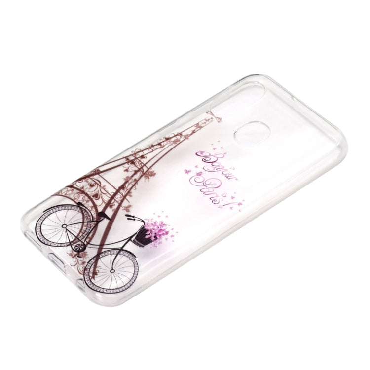 Fashion Pattern TPU Shockproof Protective Case for Galaxy A40