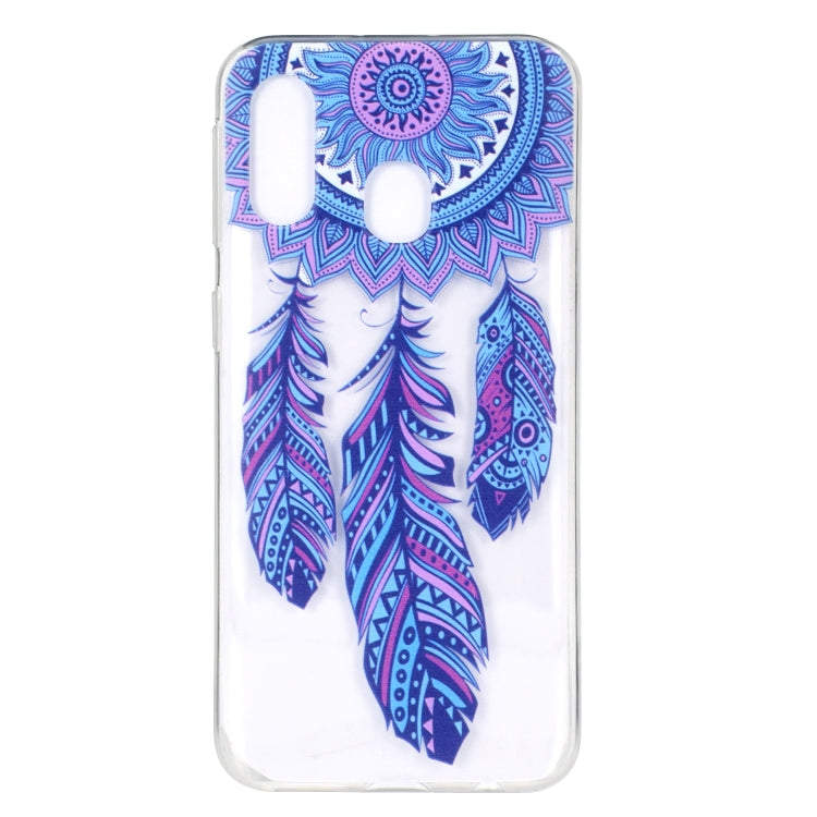 Fashion Pattern TPU Shockproof Protective Case for Galaxy A40