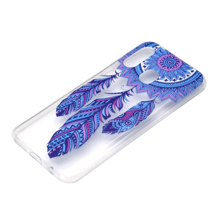 Fashion Pattern TPU Shockproof Protective Case for Galaxy A40