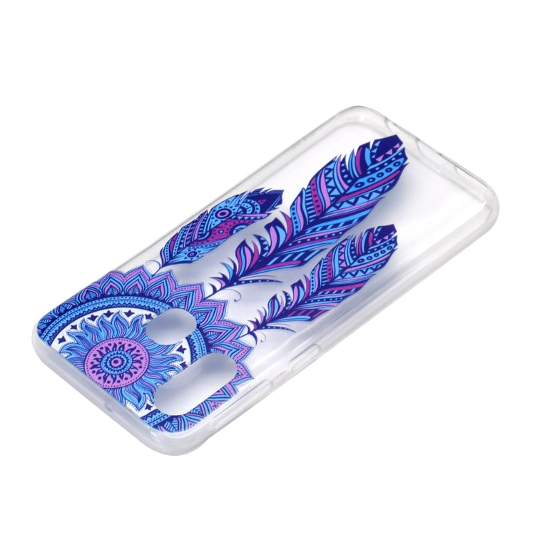 Fashion Pattern TPU Shockproof Protective Case for Galaxy A40