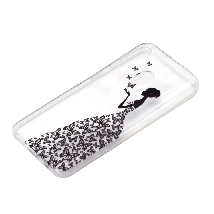 Fashion Pattern TPU Shockproof Protective Case for Galaxy A40