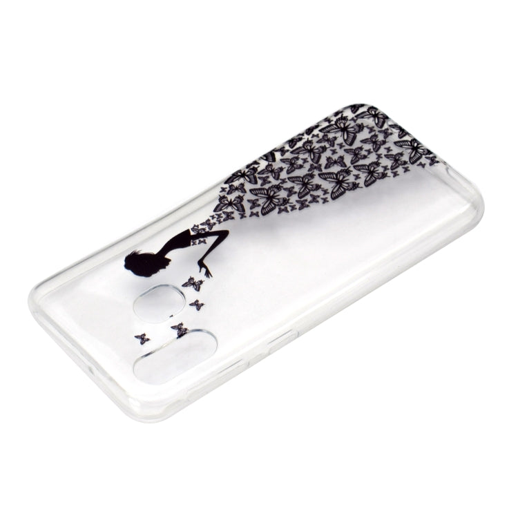 Fashion Pattern TPU Shockproof Protective Case for Galaxy A40