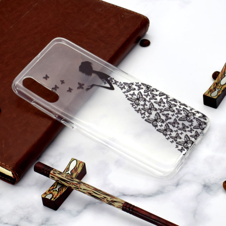 Fashion Pattern TPU Shockproof Protective Case for Galaxy A70