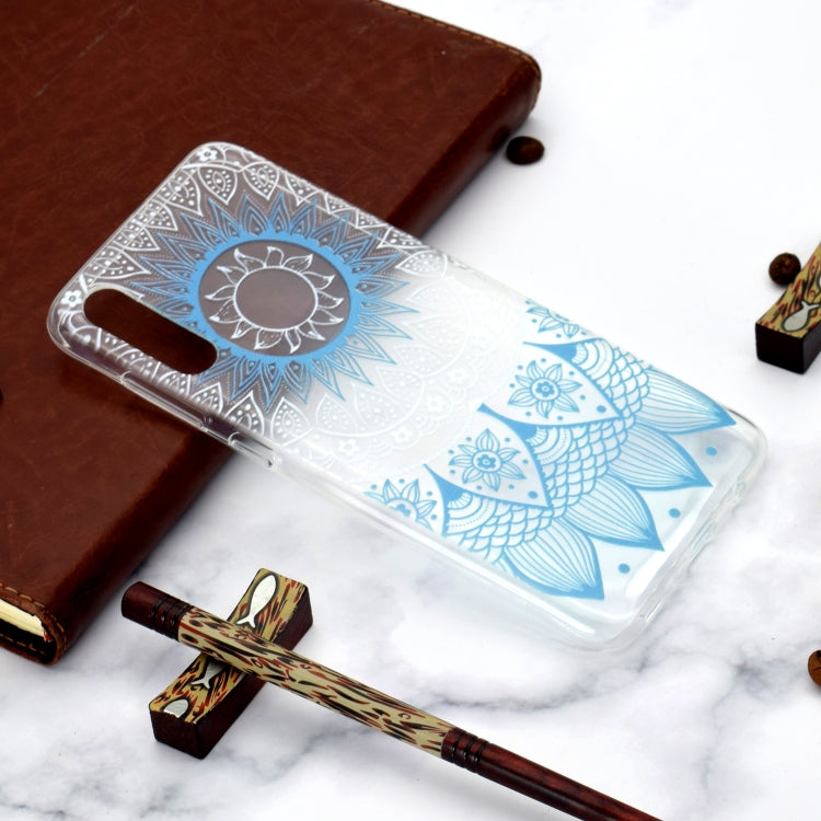 Fashion Pattern TPU Shockproof Protective Case for Galaxy A70