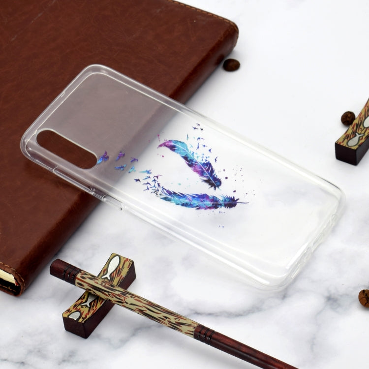 Fashion Pattern TPU Shockproof Protective Case for Galaxy A70
