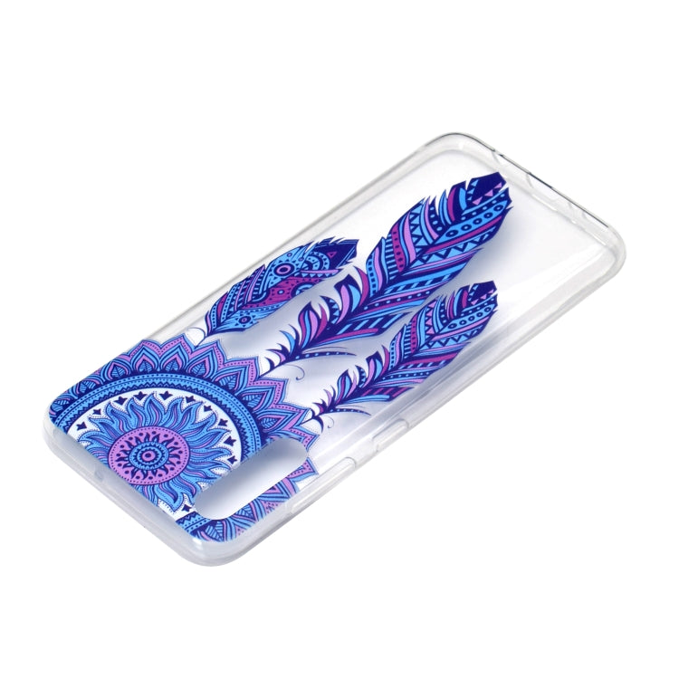 Fashion Pattern TPU Shockproof Protective Case for Galaxy A70