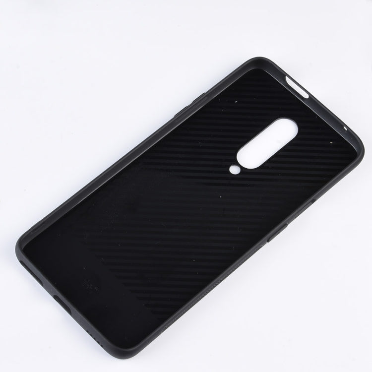 Shockproof Sheep Skin PC + PU + TPU Case for OnePlus 7 Pro(Blue)