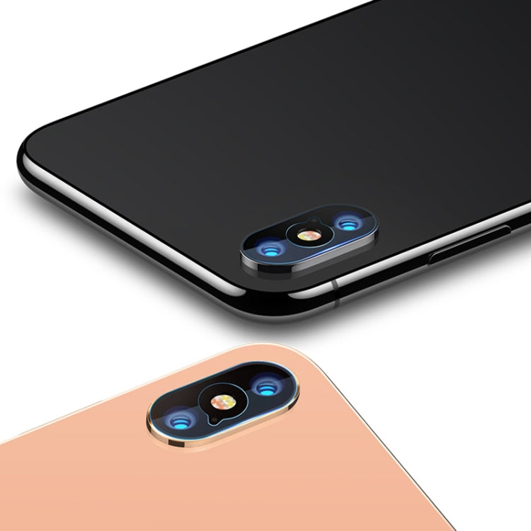 For iPhone XR 2pcs mocolo 0.15mm 9H 2.5D Round Edge Rear Camera Lens Tempered Glass Film