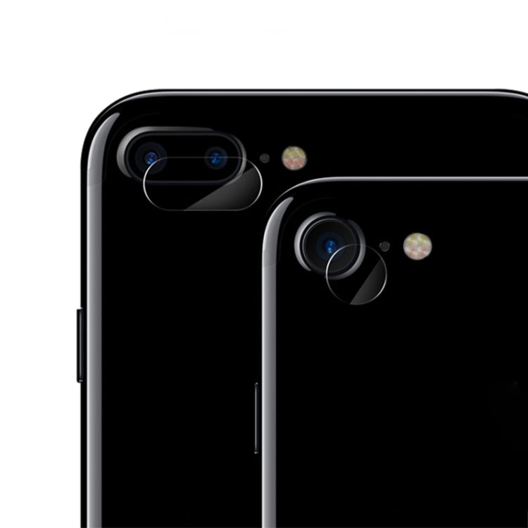 2 PCS mocolo 0.15mm 9H 2.5D Round Edge Rear Camera Lens Tempered Glass Film for iPhone 8 / 7