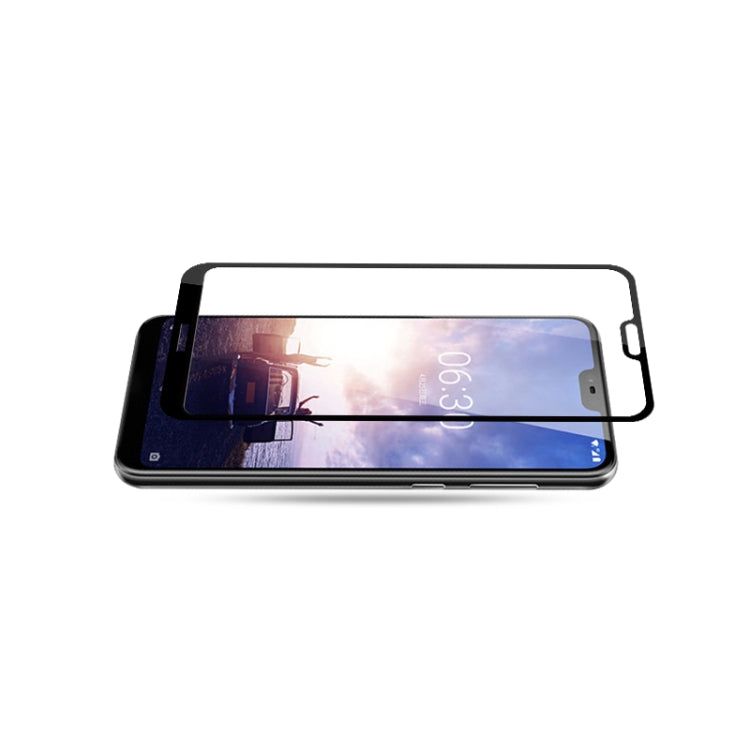 mocolo 0.33mm 9H 2.5D Silk Print Tempered Glass Film for Nokia X6