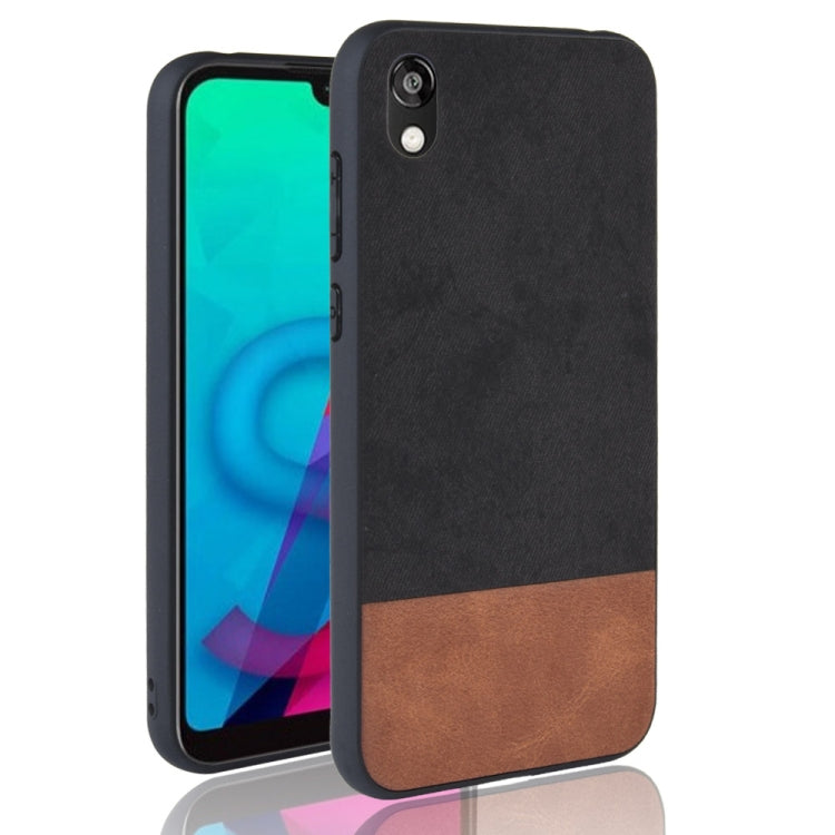 Shockproof Color Matching Denim PC + PU + TPU Protective Case for Huawei Y5 (2019) / Honor 8S