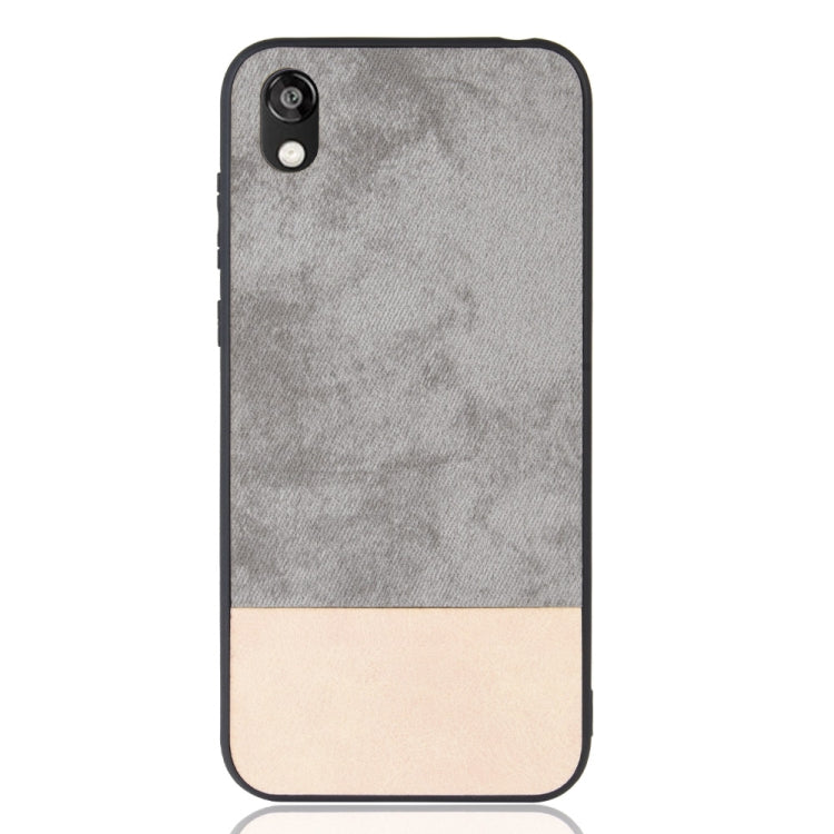 Shockproof Color Matching Denim PC + PU + TPU Protective Case for Huawei Y5 (2019) / Honor 8S