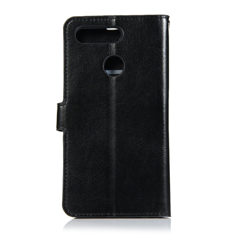 Crazy Horse Texture Horizontal Flip Leather Case with Holder & Card Slots & Wallet & Photo Frame for Huawei Honor V20