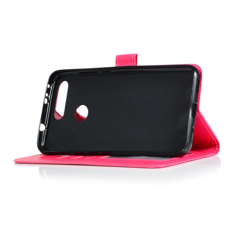 Crazy Horse Texture Horizontal Flip Leather Case with Holder & Card Slots & Wallet & Photo Frame for Huawei Honor V20