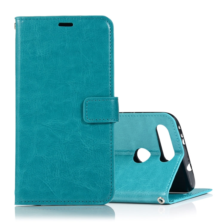Crazy Horse Texture Horizontal Flip Leather Case with Holder & Card Slots & Wallet & Photo Frame for Huawei Honor V20