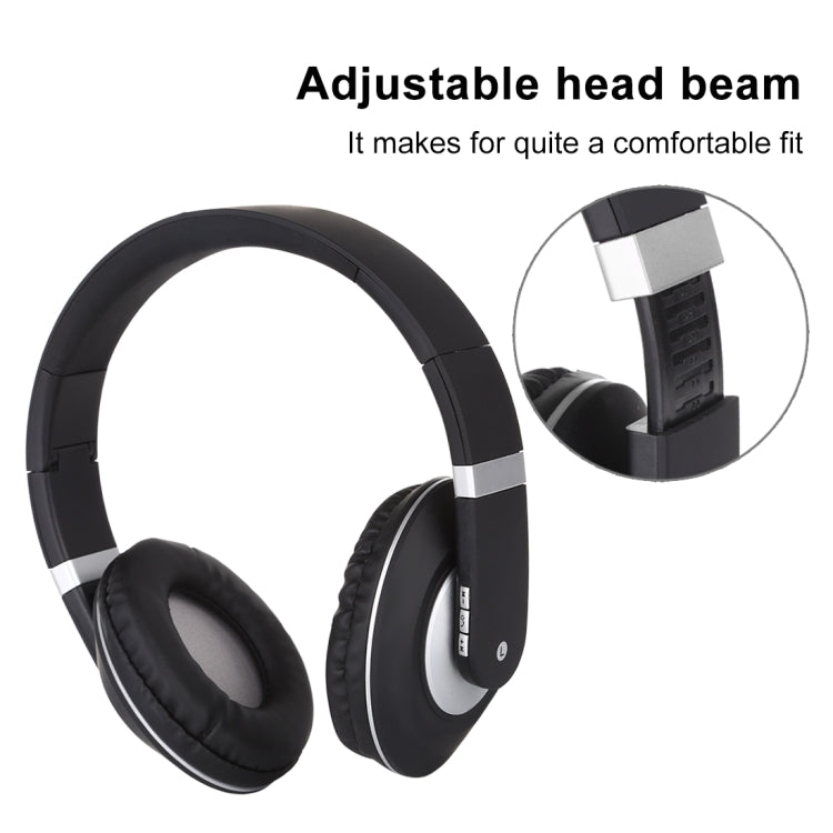 Z3-09 Bluetooth 4.2 Wireless Stereo Foldable Bluetooth Headphone with Microphone, Support 3.5mm AUX Cable