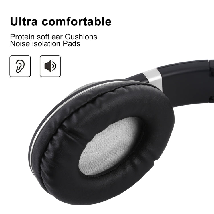 Z3-09 Bluetooth 4.2 Wireless Stereo Foldable Bluetooth Headphone with Microphone, Support 3.5mm AUX Cable