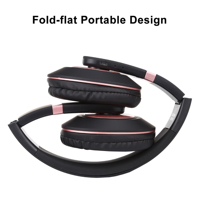 Z3-09 Bluetooth 4.2 Wireless Stereo Foldable Bluetooth Headphone with Microphone, Support 3.5mm AUX Cable
