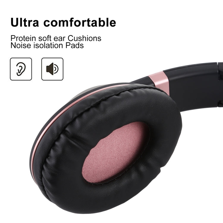 Z3-09 Bluetooth 4.2 Wireless Stereo Foldable Bluetooth Headphone with Microphone, Support 3.5mm AUX Cable