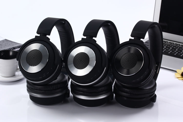 Z3-11 Head-mounted Card Phone Small Wireless Bluetooth Headset Stereo Headphones(Silver)